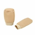 thumbnail image 1 of ziyahi 2 Pcs/set Car Handbrake Grip Gear Knob Cover Decoration Hand Brake Cover Sleeve Auto Accessory, 1 of 6