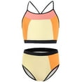 thumbnail image 4 of As Rose Rich Girls Swimsuits Beach Bathing Suits 2 Piece Bikini Swimwear, 14, 4 of 8