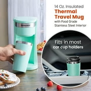 Elite EHC117M Mint Personal Single Serve Coffee Maker