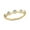Yellow- Gold Vermeil Plated Silver, variant on 1/10 Ct Natural Diamond Stackable Band Ring for Women in 925 Sterling Silver Minimal Wedding Anniversary Graduation Jewelry Gift for Her
