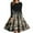 Green, variant on Christmas Dresses for Women Women's Fashion Round Neck Slim-Fit Christmas Print Long-Sleeved Dress for Christmas Party,Army Green,L