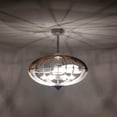 thumbnail image 4 of Shana 27 in. 6-Light Indoor Gloss White and Faux Wood Grain Finish Ceiling Fan with Light Kit, 4 of 5
