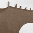 thumbnail image 7 of hotojiny Cold Shoulder Tops for Womens Cute Scoop Neck 3/4 Sleeve Shirt Summer Fashion Outfits Spring Beach Vacation T Shirts, 7 of 7