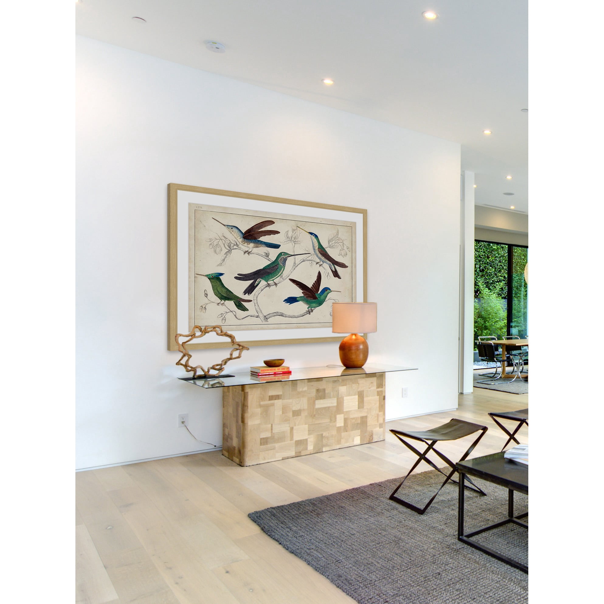 Marmont Hill "Hummingbirds" Framed Painting Print