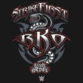 thumbnail image 2 of Girl's WWE Randy Orton Strikefirst RKO Graphic Tee Black X Small, 2 of 4