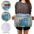 thumbnail image 3 of Yayeee Canvas Storage Basket with Handles for Shelves Fabric Bins Closet Organizer, Seaside Door, 3 of 8