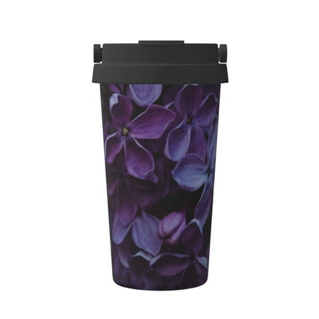 

Junzan Lilac for Stainless Steel Vacuum Insulated Tumbler - Reusable Insulated Cold Brew Iced Coffee Cup Thermos -Gifts for Women Men Him Her