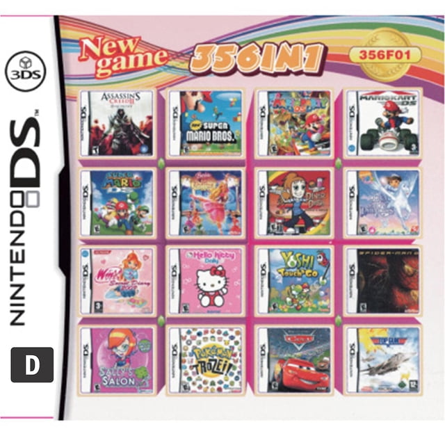 Tarjeta tipo cartucho de juego de compilación para Nintendos DS 3DS 2DS Super Combo Multi Cart