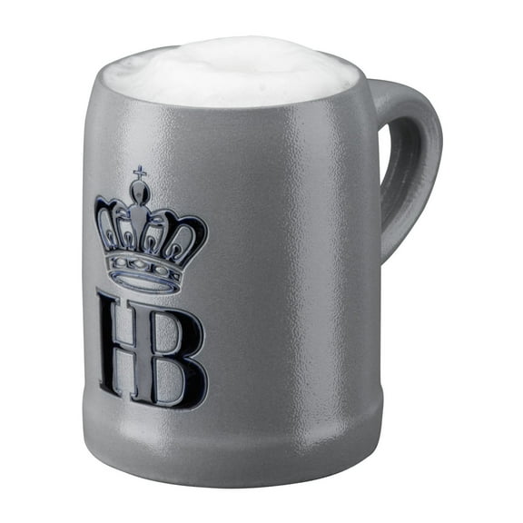German Beer Mug Munich Hofbräuhaus München HB mug saltglazed 0.25 liter King Werk KI 1000072