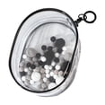 thumbnail image 3 of Bolsa de exhibición de muñecas transparente Estuche de exhibición de figuras Cierre de cremallera, Estuche de cremallera transparente Bolsa de , Bolsa con llavero, 3 of 8