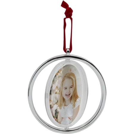 Fine Photo Gifts Spinning Photo Ornament - Pack of 4