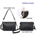 thumbnail image 4 of PIKADINGNIS Women Crossbody Bag Genuine Leather Ladies Purse Multi Pocket Shoulder Bag, 4 of 6