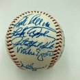 Bob Allison HOF Multi Signed Cracker Jack Old Timers Game Baseball