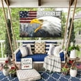 thumbnail image 2 of CASAFUN 4th of July Decorations Independence Day Banner with 4 Holes, Holiday Party Hanging American Flags Patriotic Photo Backdrops, ,59.05*35.44 inches, 2 of 8