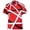 a-Red19558, variant on FINALGANG Mens Color Block Geometric Pattern Short Sleeve Button Down Shirt With Bust Pocket Casual Relaxed Fit Shirt For Summer Daily Wear Red XXXL