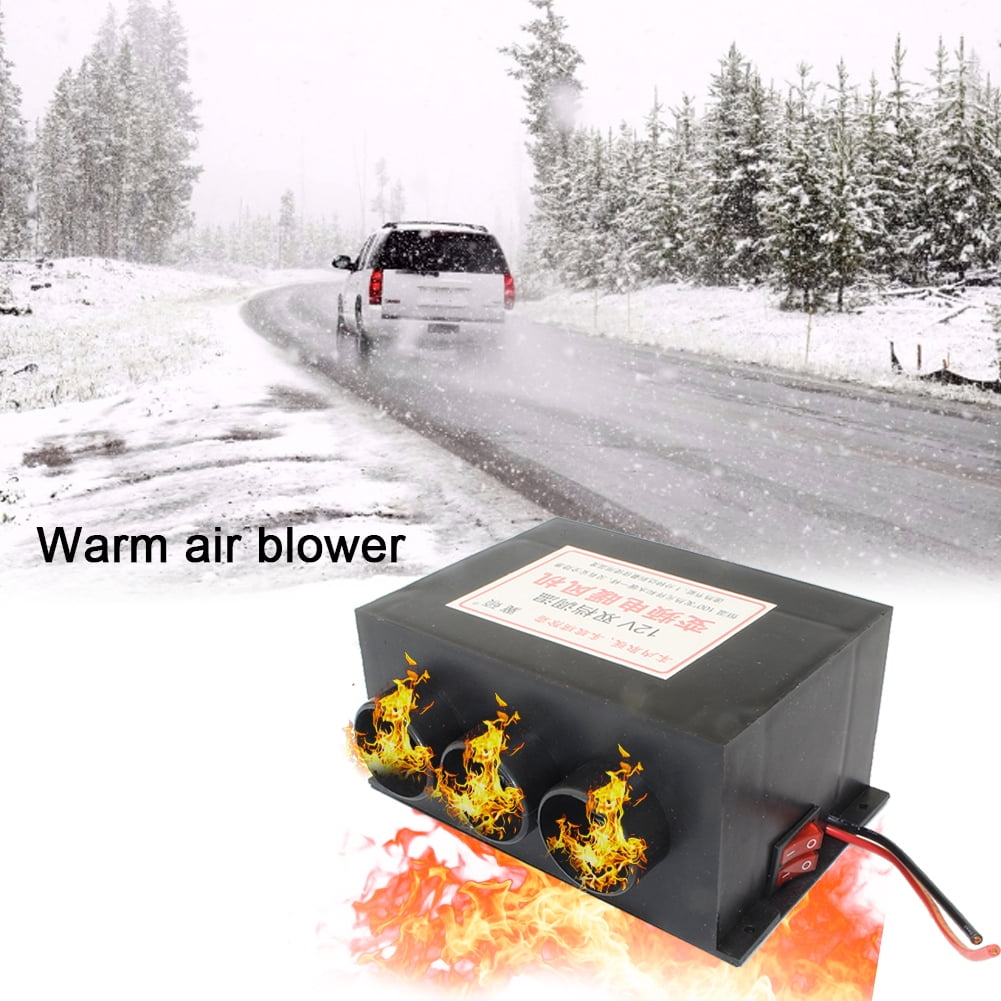 Universal DC 12V//24V 3 Port Car Heater Defroster Car Truck Heater Automotive Air Heater