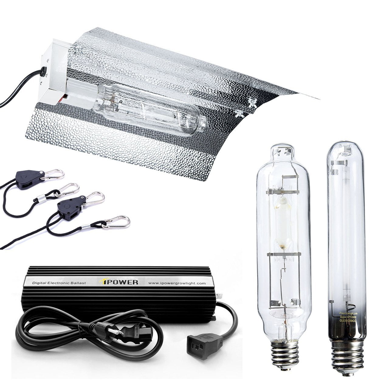 iPower 400W 600W 1000W watt HPS High Pressure Sodium MH Grow Light Bulb Lamp