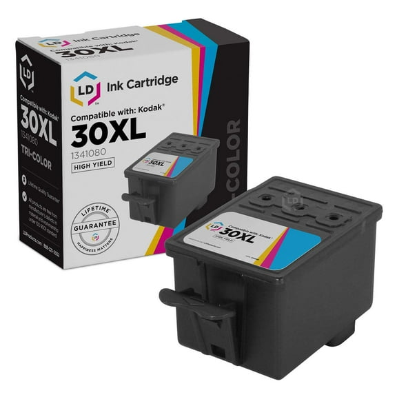 LD Products Compatible Ink Cartridge Replacement for Kodak 30XL 1341080 High Yield (Color)