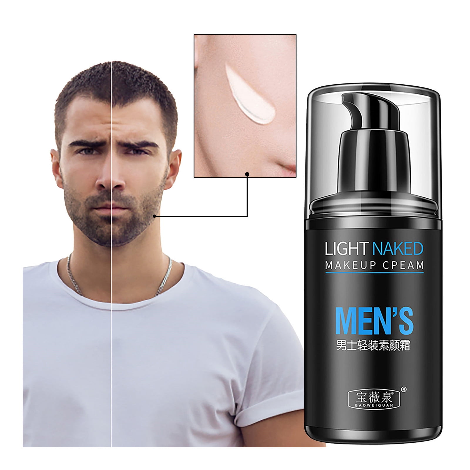 Beauty No-face Control No-face Men's Body Concealer Oil Moisturizing - Walmart.com