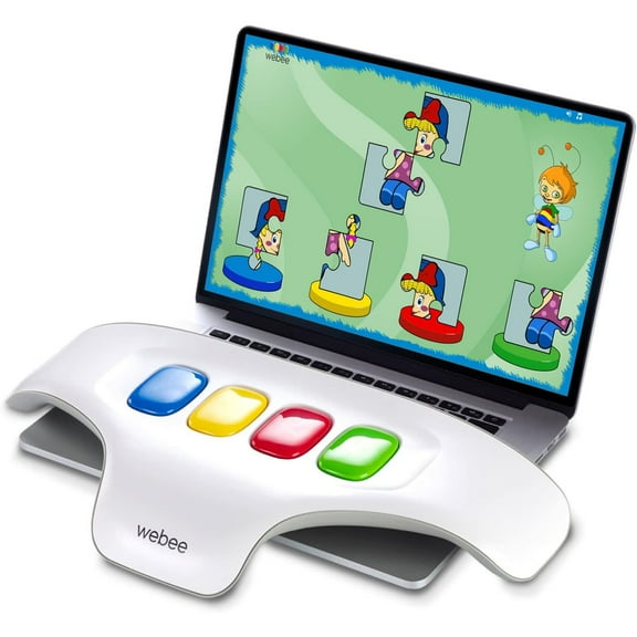 Webee Toddler and Children's Educational Learning Game Console for Ages 2-6 with 27 Games Included