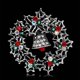thumbnail image 4 of Yuarrent Decorado Árbol de Navidad Botas de Papá Noel Muñeco de nieve Campana Broche Bufanda Collar Solapa Broche de Navidad Regalo de niña Kits de decoración para fiestas No.62 Yuarrent JR0793-62, 4 of 6