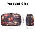 thumbnail image 5 of Hearts Battle Digital Bag with Oxford Fabric, Waterproof and Protective, 5.9x9.44x3.14 in, for Hard Drive Bags, Storage Box, Cord Travel Organizer, Cable Organizer Bag, 5 of 6