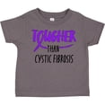 thumbnail image 3 of Inktastic Tougher Than Cystic Fibrosis Boys or Girls Toddler T-Shirt, 3 of 5