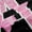 Pink Black A, variant on Manfei Letter P Monogrammed Blackout Curtains Set of 2 (52x84 Each),Pink Bow Bowtie Window Curtains,Galaxy Starry Sky Curtains and Drapes For Child,Microfiber Room Decorative