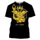 thumbnail image 1 of Camisetas con estampado 3D de Anime para hombres y mujeres, ropa de calle de Saint Seiya, cuello redondo, Tops Harajuku de gran tamaño, ropa para niños, Verano Qiuyongming unisex, 1 of 2
