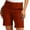 Red, variant on Loopsun Womens Shorts Plus Size, Shorts for Women, Womens Stretch Twill Shorts Plus Size Thin Waist Pull On Regular Hiking Shorts Summer Casual with Pockets Red