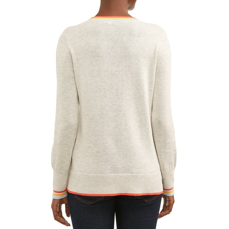 Cheerful top sweater walmart