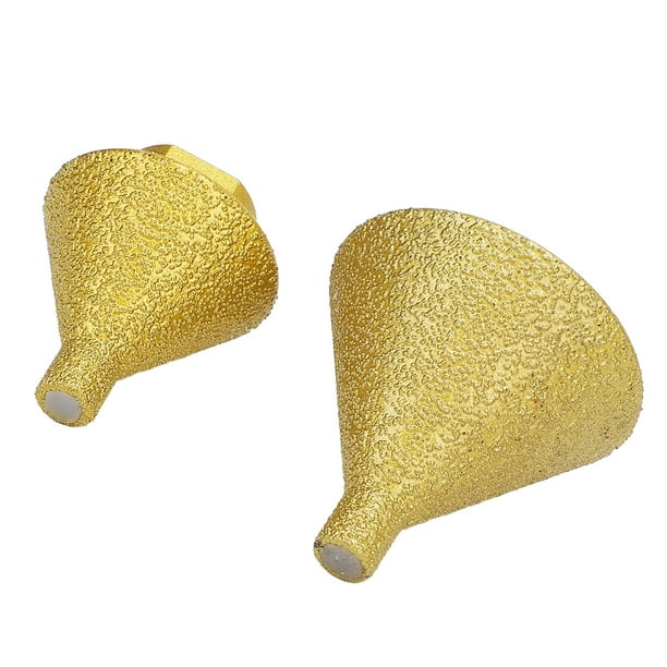 Broca De Cono De Diamante, Broca De Chaflán Biselado Varilla Adaptadora M10 Conexión Estable 38 Mm 50 Mm Molienda De Grano 50 Para Amoladora Angular Tipo 100 Para Baldosas De