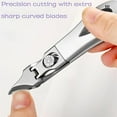 thumbnail image 2 of Graddi Ingrowfix Pro, 2025 New Stainless Steel Slanted Toenail Eagle Beak Clipper,Slanted Nail Clipper, Seniors for Thick Nails Toenails,Unique Folding Lock for Safe, 2 of 9
