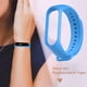 thumbnail image 1 of Pulsera de repuesto de correa de pulsera inteligente de silicona para Mi Band 4 (azul), 1 of 6