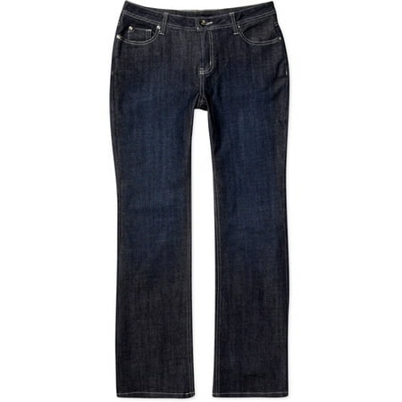Faded Glory - Women's Petite Swoop Bootcut Jeans