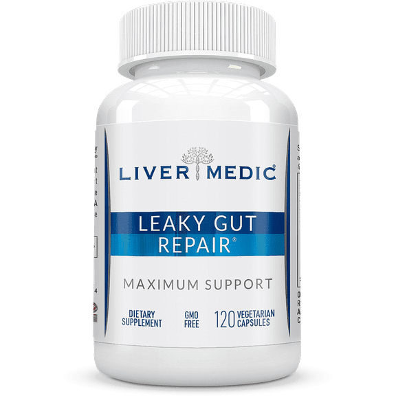 Liver Medic Leaky Gut Repair Maximum Support Gut Health (120 Count)