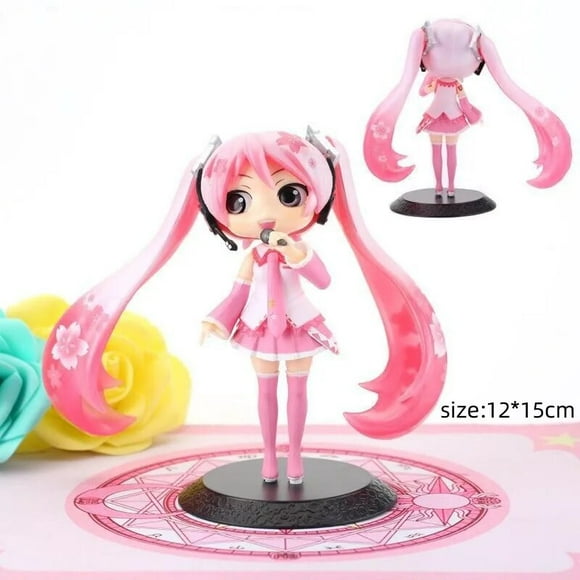 New Anime 23cm Hatsune Miku Kawaii Virtual Singer Miku Manga Statue white wedding dress girl PVC Action Figure Collectible Toy