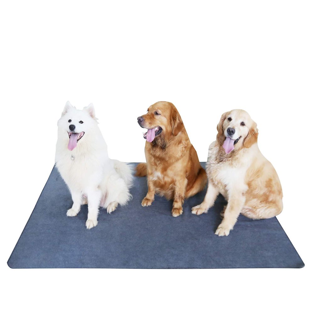 NonSlip Dog Pads 65 x 48, Washable Puppy Pads with Fast Absorbent