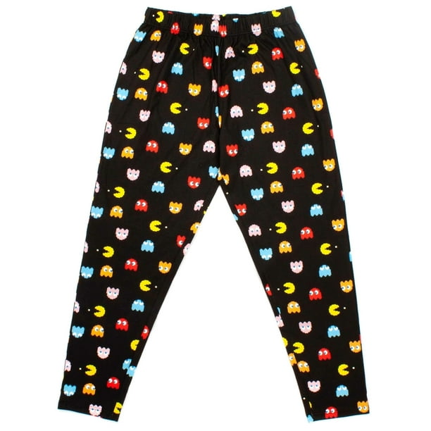 Pac Man Juego de Pijama Game Over Hombres Negro Walmart en linea