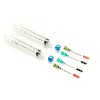 10 x 10ml syringe with blunt 10cm long needle for refill ink CISS and  cartridges