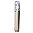 thumbnail image 1 of vacío claro embotella la botella de perfume del aceite de los líquidos de la bola del rodillo del acero inoxidable dorado jinwen Borrar botellas vacías de rollo, 1 of 8