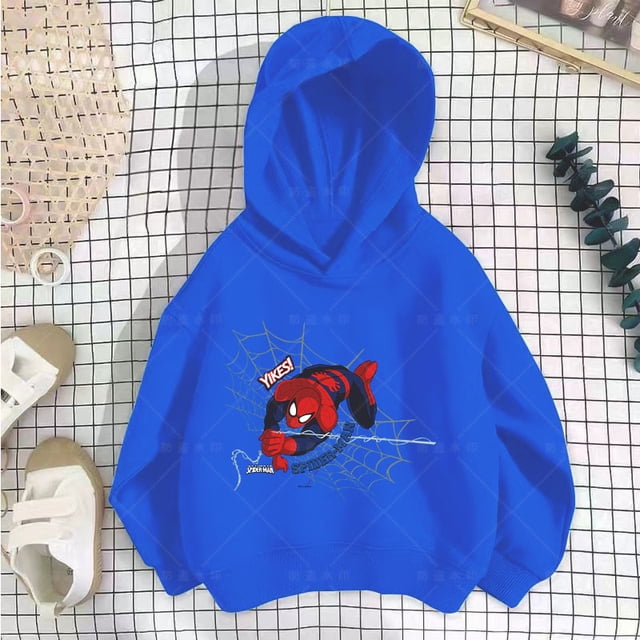 2024 Wunder Superheld Spiderman Kapuze die Rächer Kinder sudadera tipo sudaderas con capucha Harajuku polar Herbst Jersey Kleidung