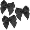 350 Pack Tiny Craft Bows, Gift Present Wrapping, Art Essentials, Black, 1.5 in