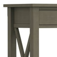 thumbnail image 3 of Simpli Home Kitchener SOLID WOOD 47 inch Wide Contemporary Console Sofa Table in Farmhouse Grey, 3 of 12