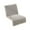 Gray, variant on Beautynvta Winter Seat Cushion with Backrest, Plush Plaid Chair Cushion, Thickened Non-Slip High-Back Chair Pad with Straps, Soft and Foldable Cushion, 17.7''x39.4''
