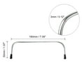 thumbnail image 2 of Uxcell Metal Internal Wire Frames, 7.09" 2Pack Tubular Bag Frame for Purse Bag Making, 2 of 6