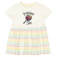thumbnail image 3 of Inktastic Pickleball Girl Retro Girls Baby Dress, 3 of 5