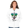 thumbnail image 3 of Retro NASA 1981 Outer Space Shuttle Unisex Plus Size Zip Hoodie Brisco Brands 2X, 3 of 5