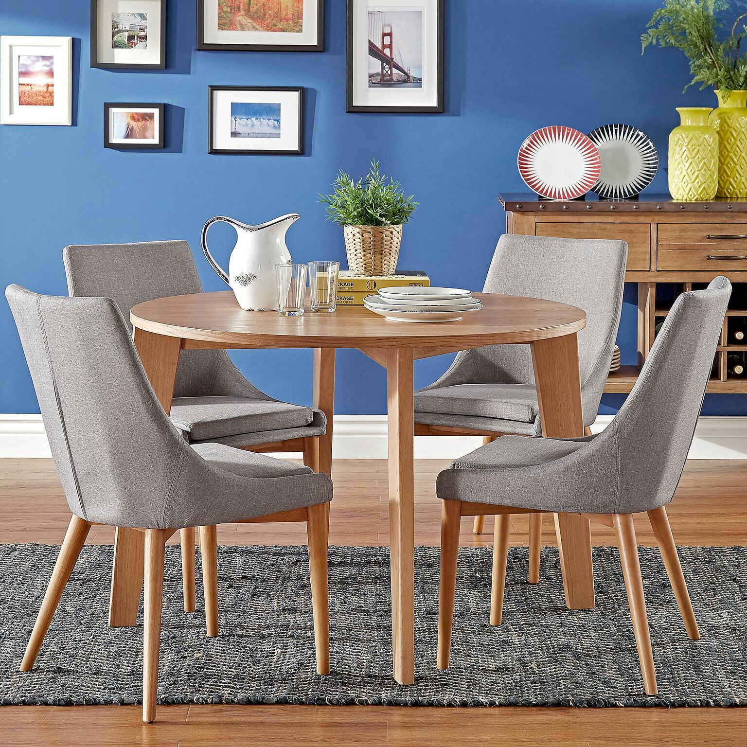 Chelsea Lane Baxter 5 Piece Dining Set Chelsea Lane Baxter 5 Piece Dining Set