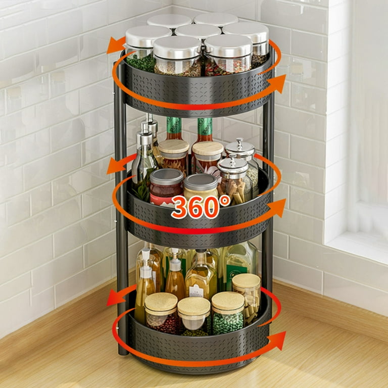 Round spice rack organizer sale